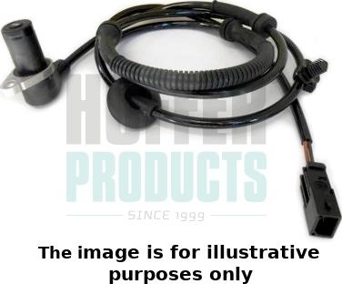 Hoffer 8290510E - ABS sensor, wheel speed car-mod.net