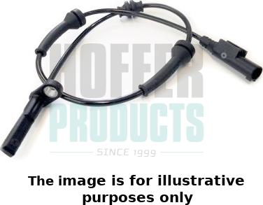 Hoffer 8290523E - ABS sensor, wheel speed car-mod.net