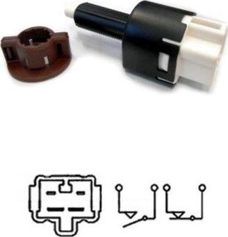 Hoffer 3500051 - Brake Light Switch / Clutch car-mod.net