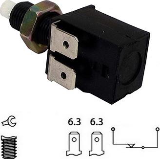 Hoffer 3500006 - Brake Light Switch / Clutch car-mod.net