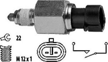 Hoffer 3600033 - Reverse light Switch car-mod.net