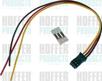 Hoffer 25551 - Cable Repair Set, beam hight control adjuster car-mod.net