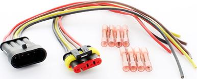 Hoffer 25130 - Cable Repair Set, central electrics car-mod.net
