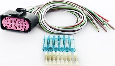 Hoffer 25310 - Cable Repair Set, headlight car-mod.net
