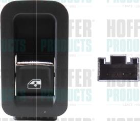 Hoffer 2106640 - Switch, window regulator car-mod.net