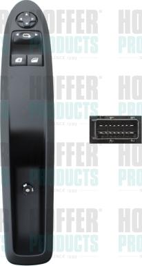 Hoffer 2106651 - Switch, window regulator car-mod.net