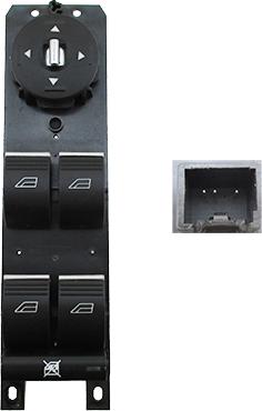 Hoffer 2106049 - Switch, window regulator car-mod.net