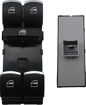 Hoffer 2106150 - Switch, window regulator car-mod.net