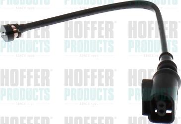 Hoffer 212189 - Warning Contact, brake pad wear car-mod.net