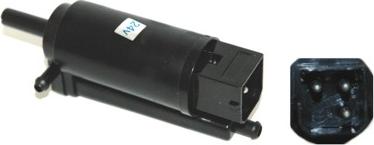 Hoffer 7500185 - Water Pump, window cleaning car-mod.net
