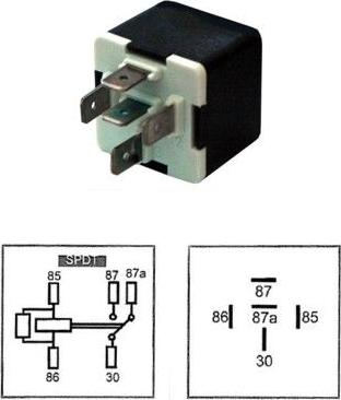 Hoffer 7233307 - Relay car-mod.net