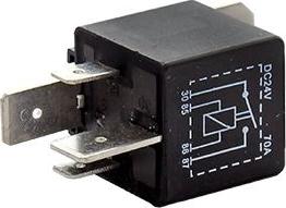 Hoffer 7237013 - Relay, rear windscreen heating car-mod.net