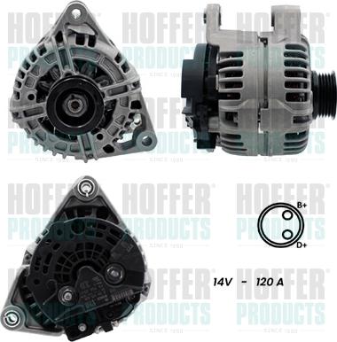 Hoffer H5510401G - Alternator car-mod.net