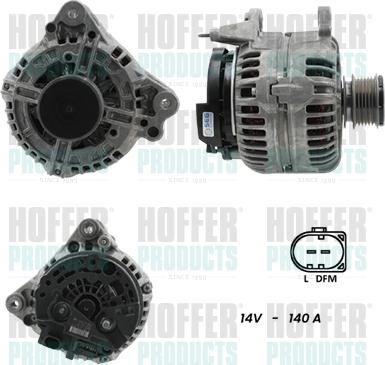 Hoffer H5510478G - Alternator car-mod.net