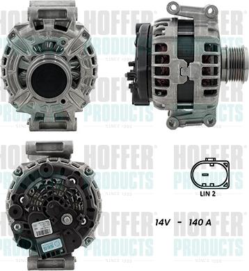 Hoffer H5510639G - Alternator car-mod.net