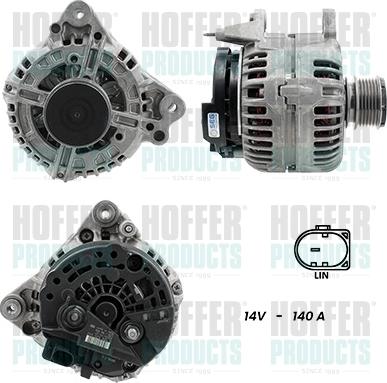 Hoffer H5510188G - Alternator car-mod.net