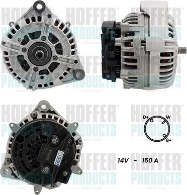 Hoffer H55101361G - Alternator car-mod.net