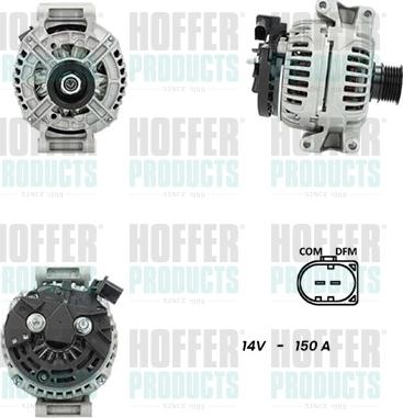 Hoffer H5510775G - Alternator car-mod.net