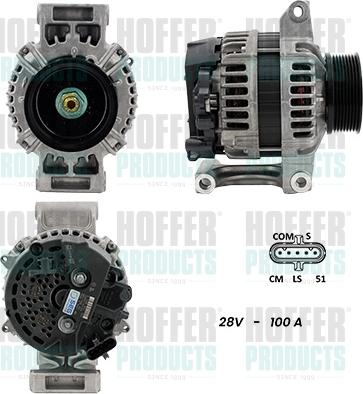 Hoffer H5610098G - Alternator car-mod.net