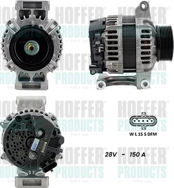 Hoffer H5610049G - Alternator car-mod.net