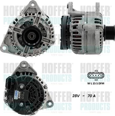 Hoffer H5610011G - Alternator car-mod.net