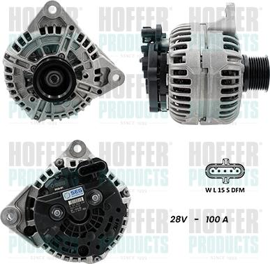 Hoffer H5610079G - Alternator car-mod.net