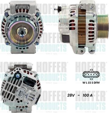 Hoffer H5635135G - Alternator car-mod.net