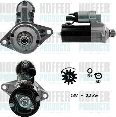Hoffer H5010991G - Starter car-mod.net