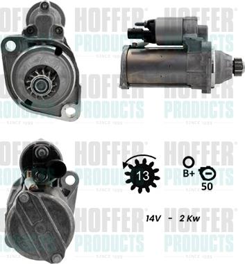 Hoffer H5010986G - Starter car-mod.net