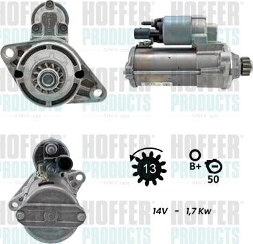 Hoffer H5010441G - Starter car-mod.net