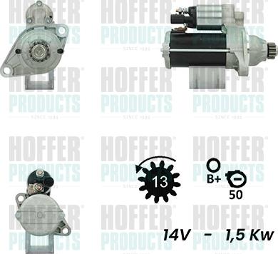 Hoffer H5010415G - Starter car-mod.net