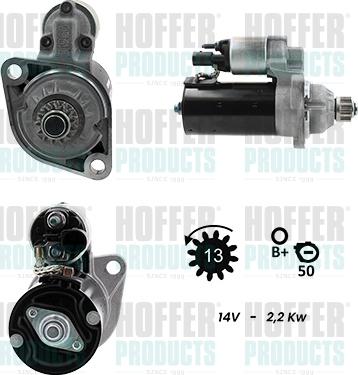 Hoffer H5010312G - Starter car-mod.net