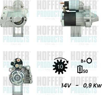 Hoffer H5035726G - Starter car-mod.net