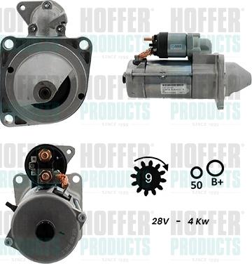 Hoffer H5110045G - Starter car-mod.net