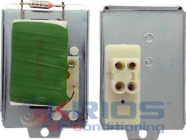 Hoffer K109156 - Resistor, interior blower car-mod.net