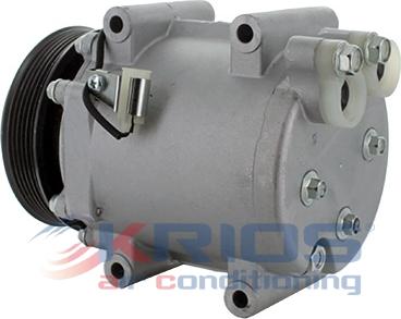 Hoffer K12103A - Compressor, air conditioning car-mod.net