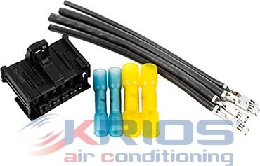 Hoffer K26204 - Cable Repair Set, interior heating fan, (eng. preheat sys.) car-mod.net