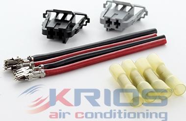 Hoffer K26212 - Cable Repair Set, interior heating fan, (eng. preheat sys.) car-mod.net