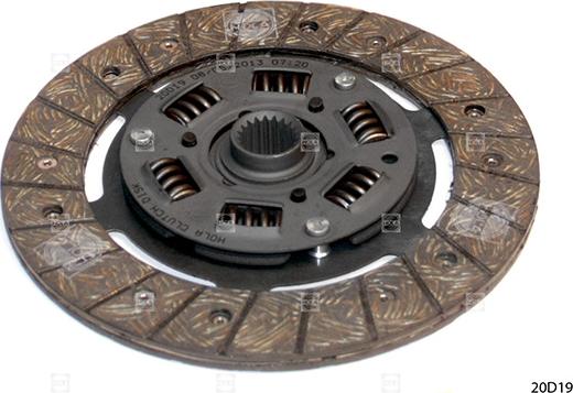 Hola 20D19 - Clutch Disc car-mod.net