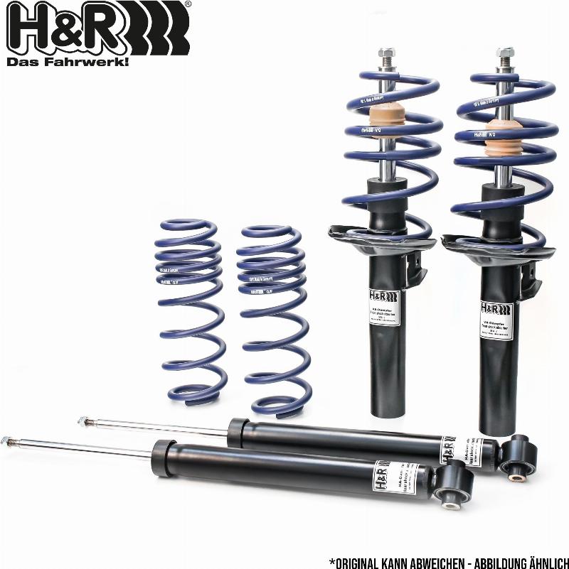 H&R 41757-4 - Suspension Kit, coil springs / shock absorbers car-mod.net