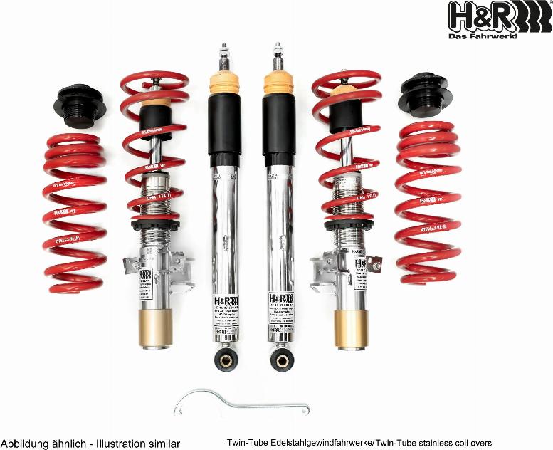 H&R 47638-1S - Suspension Kit, coil springs / shock absorbers car-mod.net