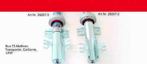 H&R 29267-2 - Suspension Kit, coil springs / shock absorbers car-mod.net
