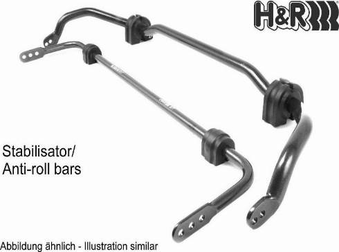 H&R 33258-3 - Sway Bar, suspension car-mod.net