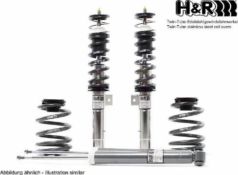 H&R 35421-1 - Suspension Kit, coil springs / shock absorbers car-mod.net