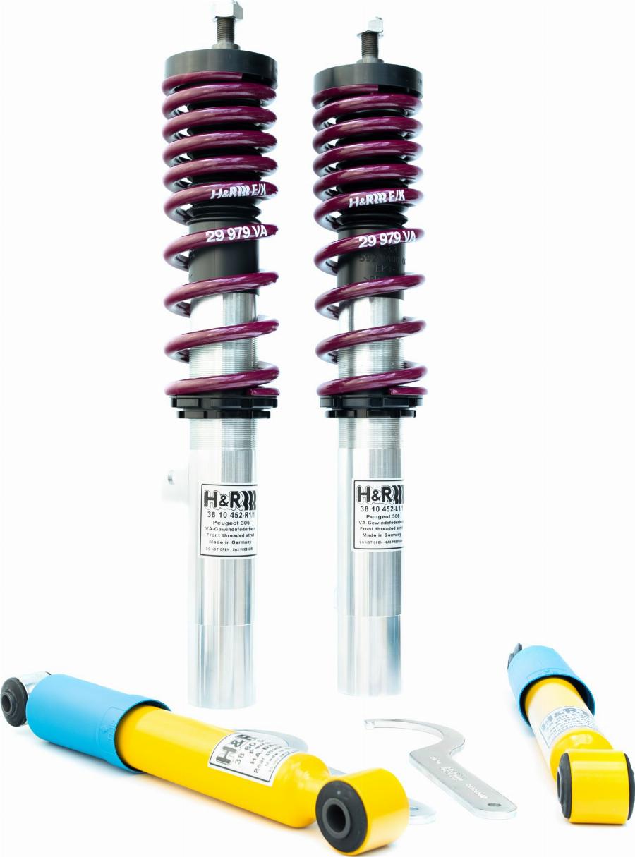 H&R 29979-1 - Suspension Kit, coil springs / shock absorbers car-mod.net