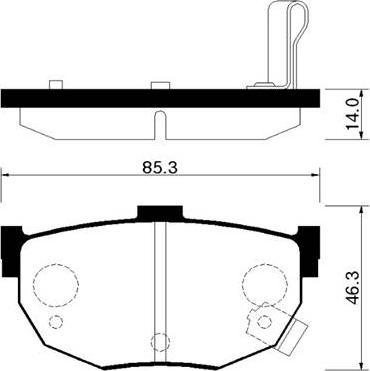 ALTE AUTOMOTIVE 137883AAL - Brake Pad Set, disc brake car-mod.net