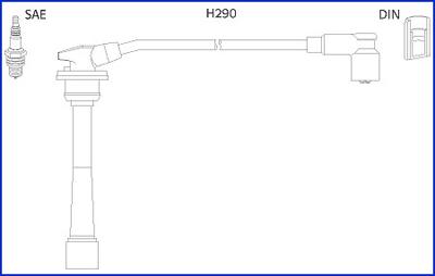 HÜCO 134528 - Ignition Cable Kit car-mod.net