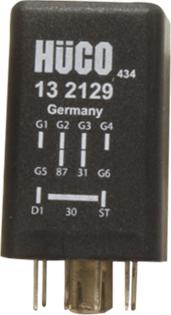 HÜCO 132129 - Relay, glow plug system car-mod.net