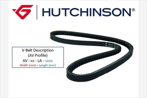 Hutchinson AV 10 940 (La 950) - Drive belt, V-Belt car-mod.net