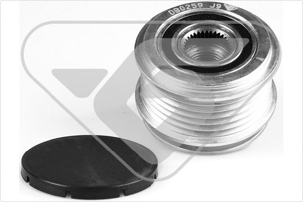 Hutchinson DB0259 - Pulley, alternator, freewheel clutch car-mod.net